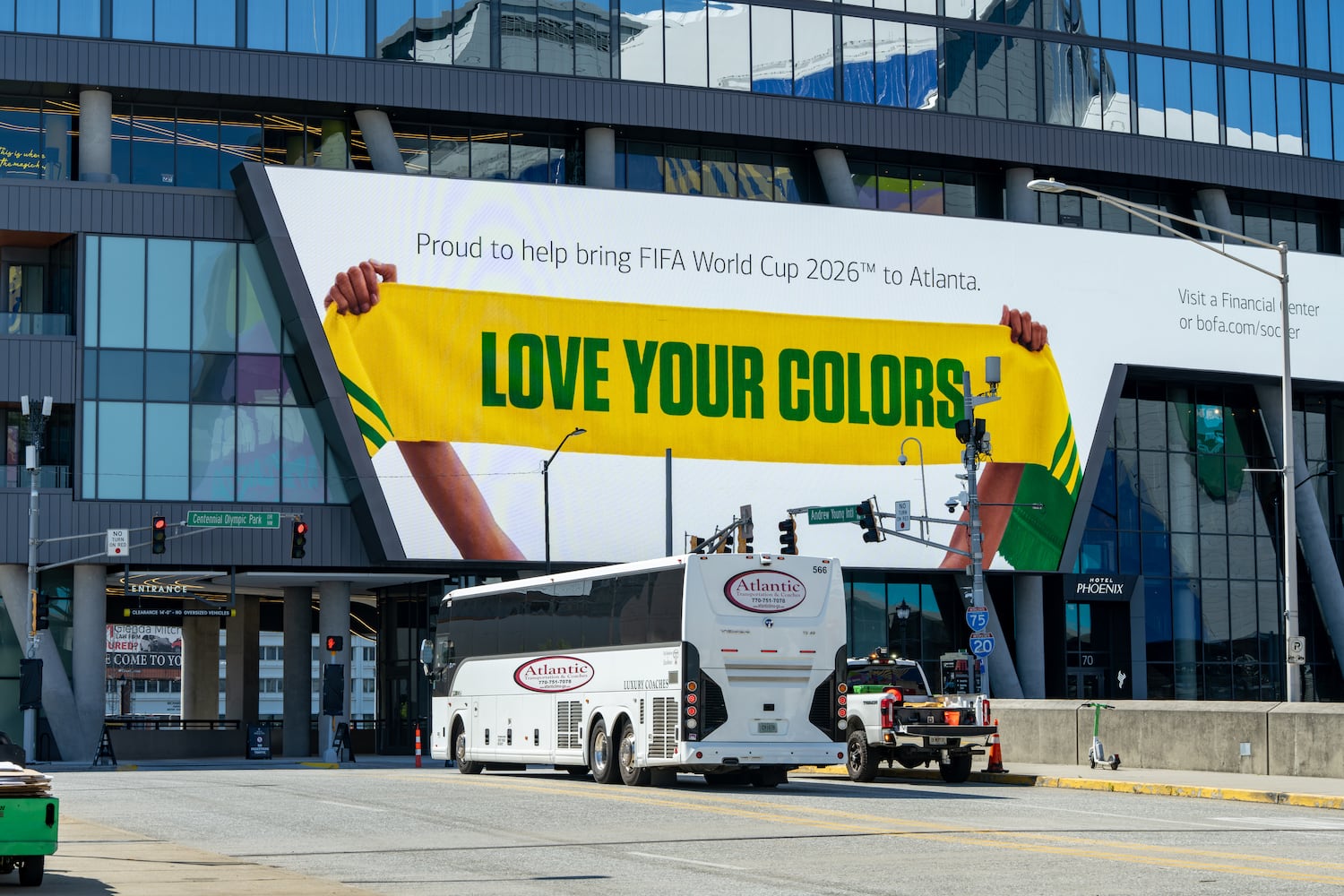 Signage and work for FIFA