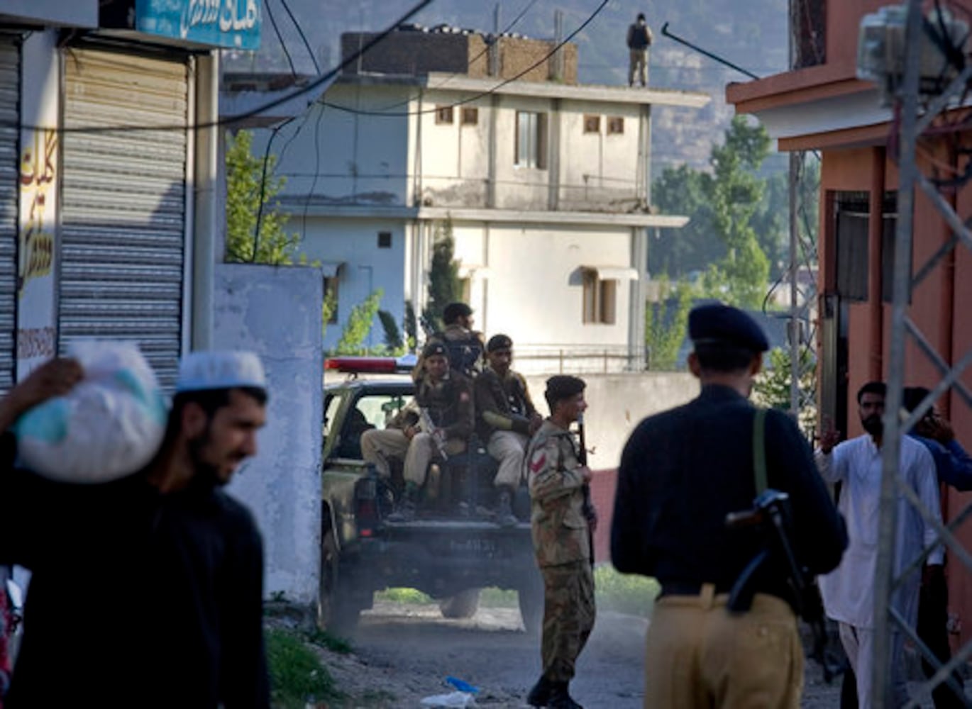 Osama bin Laden's hideout in Pakistan