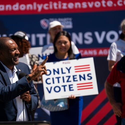 Former state Rep. Vernon Jones, a former state representative and DeKalb County CEO, has joined a crowded field of Republicans seeking the job of Georgia secretary of state. (Olivia Bowdoin for the AJC)