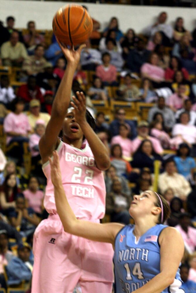 Tech women wear pink for breast cancer awareness