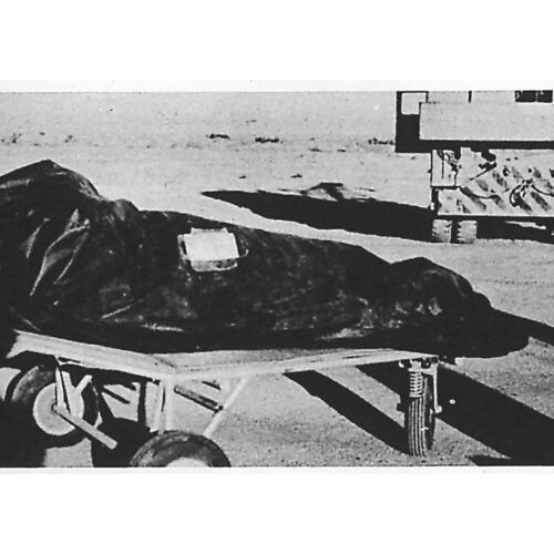 FILE - This photo is from the US Air Force's "The Roswell Report," released June 24, 1997, which discusses the alleged UFO incident in Roswell, N.M., in 1947. (U..S Air Force via AP, File)