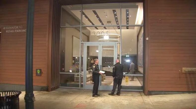 Atlanta officers were investigating a deadly shooting late Saturday on Peachtree Road in Buckhead.