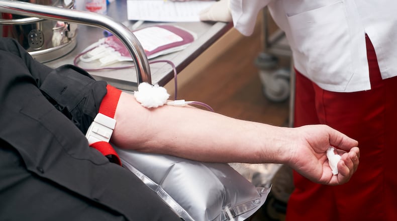 Nearly 16 million blood components are transfused each year in the U.S. (Dreamstime/TNS)