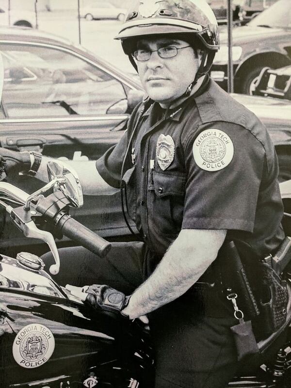 James Cornacchia was training to become a police investigator before his June 1 death. He was promoted posthumously to the position this week. GEORGIA TECH POLICE DEPARTMENT