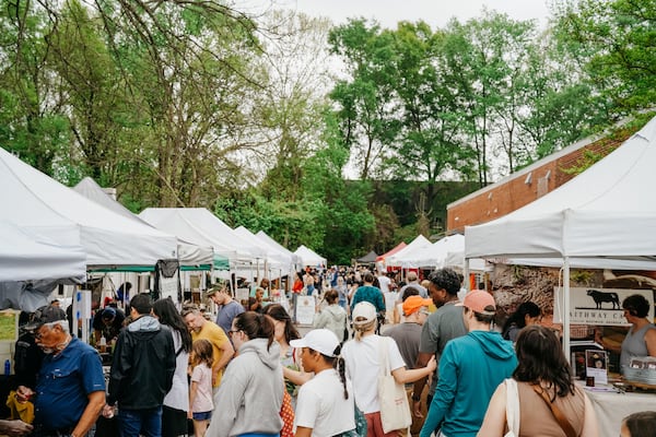 The Sunday morning Grant Park Farmers Market from Community Farmers Markets is one of the largest in Atlanta. (Courtesy of Community Farmers Markets)