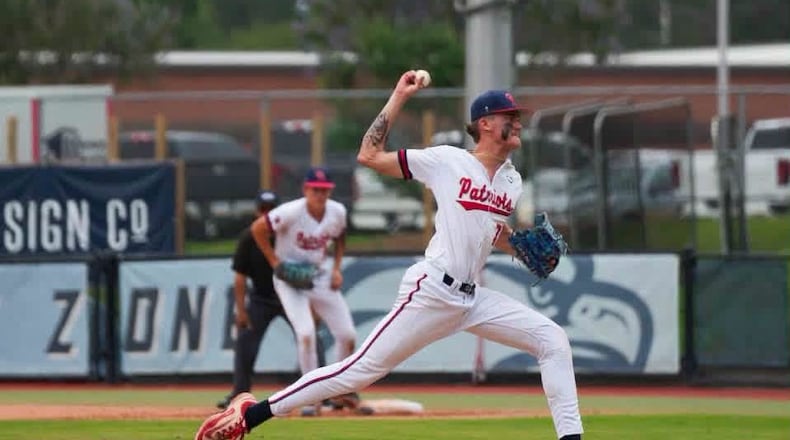 Citizens Christian Academy right-handed pitcher Blake Bryant throwing a pitch. (Roni Jo Russ/CCA Patriot Sports)
