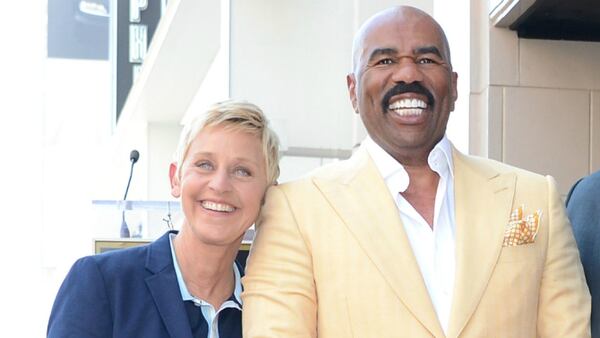 Ellen DeGeneres and Steve Harvey have teamed up for an NBC variety show featuring precocious kids. CREDIT: Getty Images