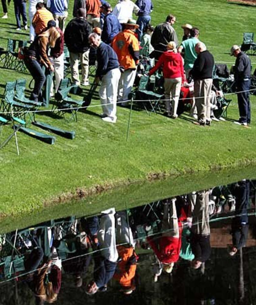 The Masters: Wednesday's Practice Round