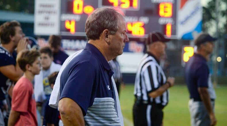 Allen Lowe, who had served as head football coach, athletic director and interim head of school at Deerfield-Windsor , was named permanent head of school last November. Jake McCrae will be the Knights’ head coach this fall.