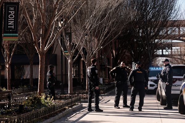 Emory Point, near the CDC’s headquarters, was also the site of a 2025 shooting that left a DeKalb County police officer dead. (Natrice Miller/AJC)