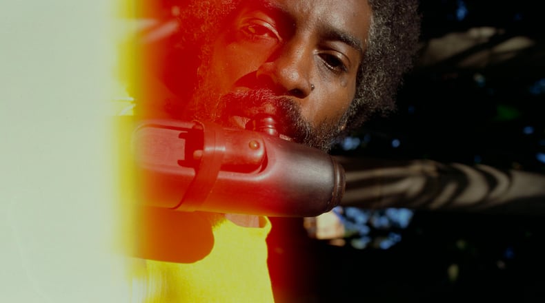 Andre 3000, one-half of Outkast, will play ambient flute music at the Atlanta Jazz Festival. Photo: Dexter Navy