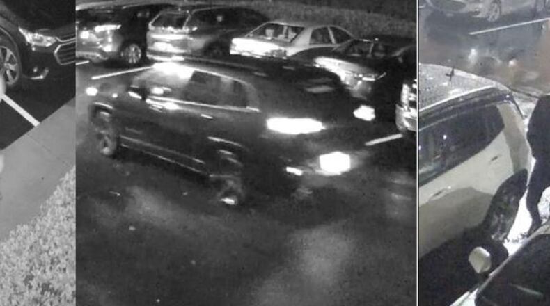 Multiple witnesses told police they saw three men tugging at car doors.