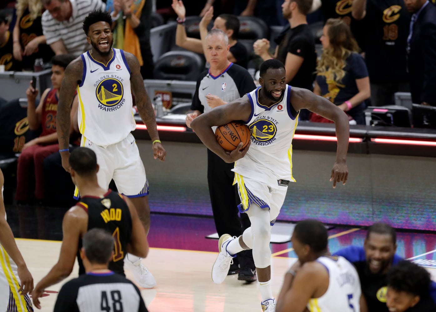 Photos: Warriors vs. Cavaliers in 2018 NBA Finals Game 4