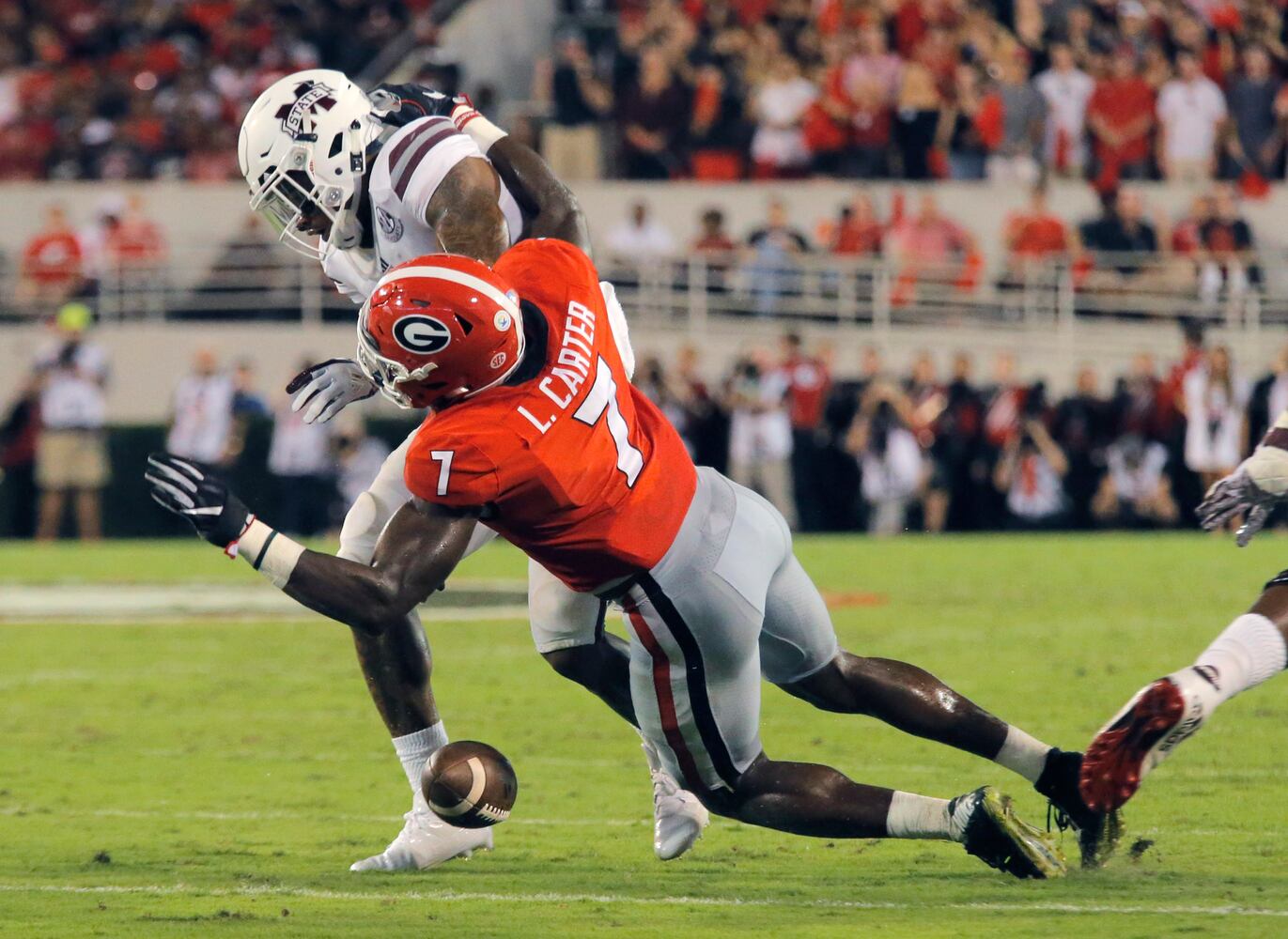 Photos: Georgia meets Mississippi State in battle of Bulldogs