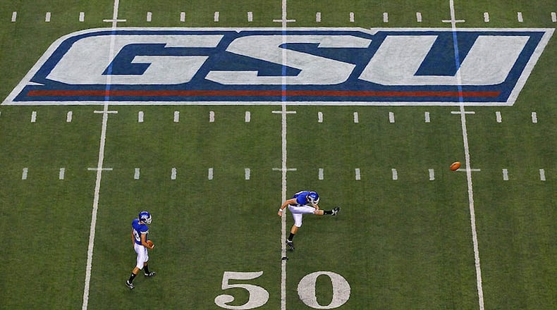 Georgia State Panthers will face their Sun Belt foes Georgia Southern Saturday at the Georgia Dome.