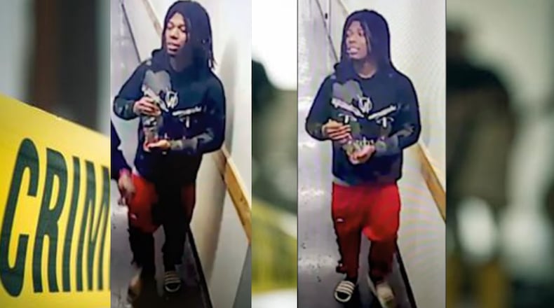 Atlanta police are asking for help in identifying a third suspect in an April 10 fatal shooting. One suspect turned himself in, while another remains at large.