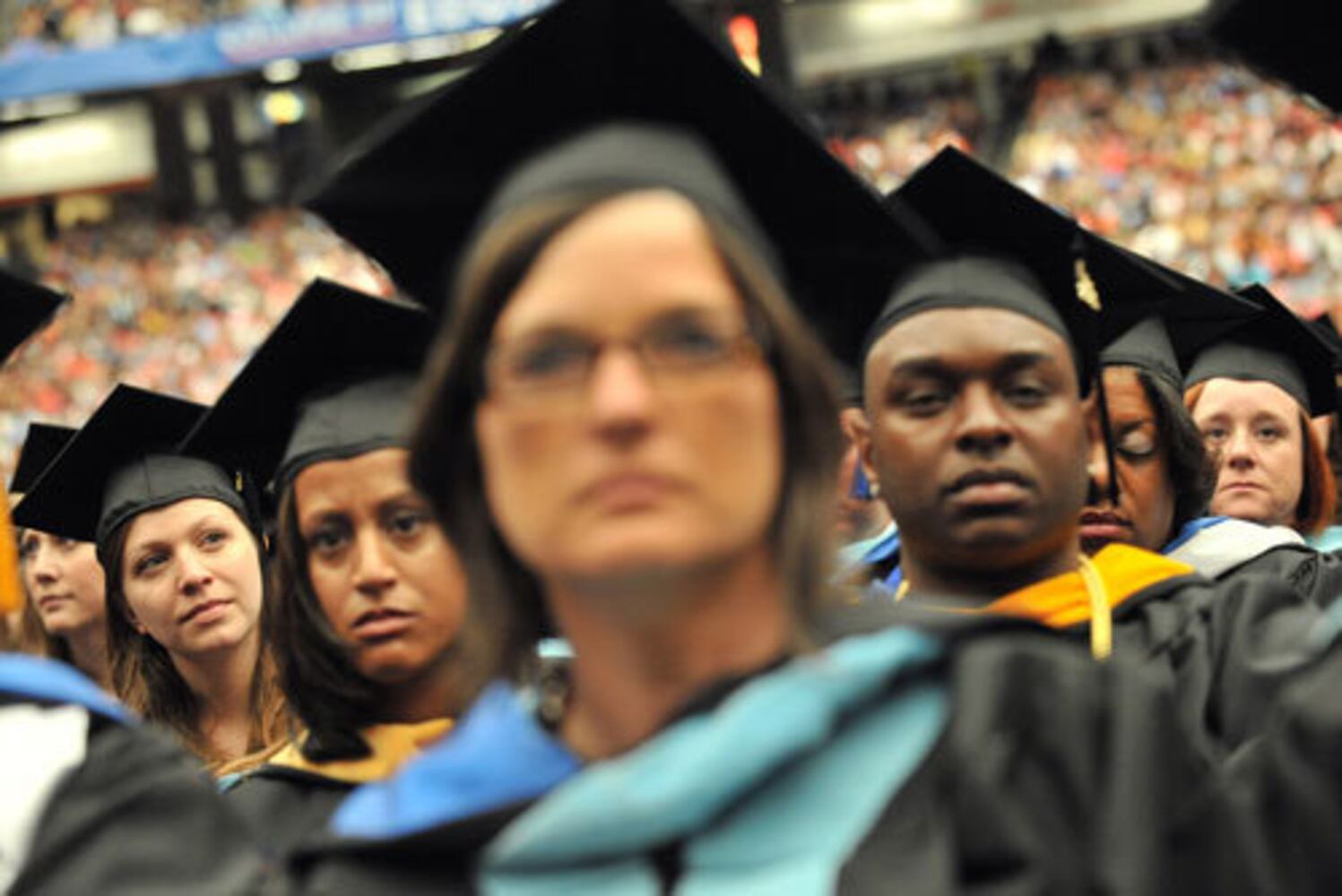 Jimmy Carter speaks at GSU commencement