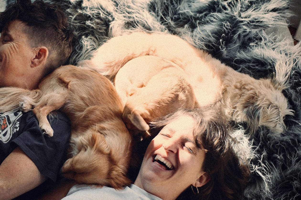 Andrea Gibson and Megan Falley appear in "Come See Me in the Good Light" by Ryan White. (Photo courtesy of Sundance Institute/Brandon Somerhalder)