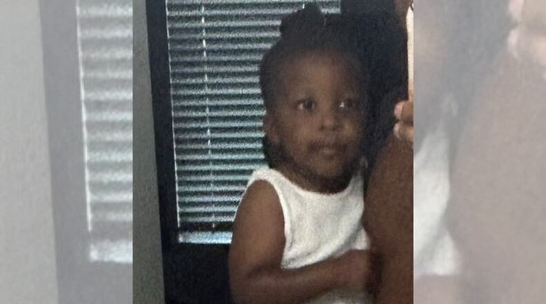 Messiah Harris was reported missing Friday afternoon and was found dead later that day, police say. (Courtesy of Marietta police)