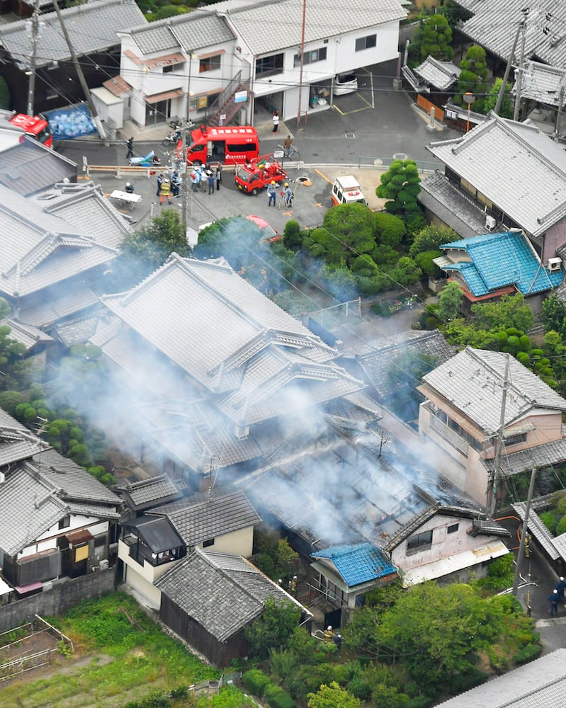 Photos: Osaka hit with massive 6.1 magnitude earthquake