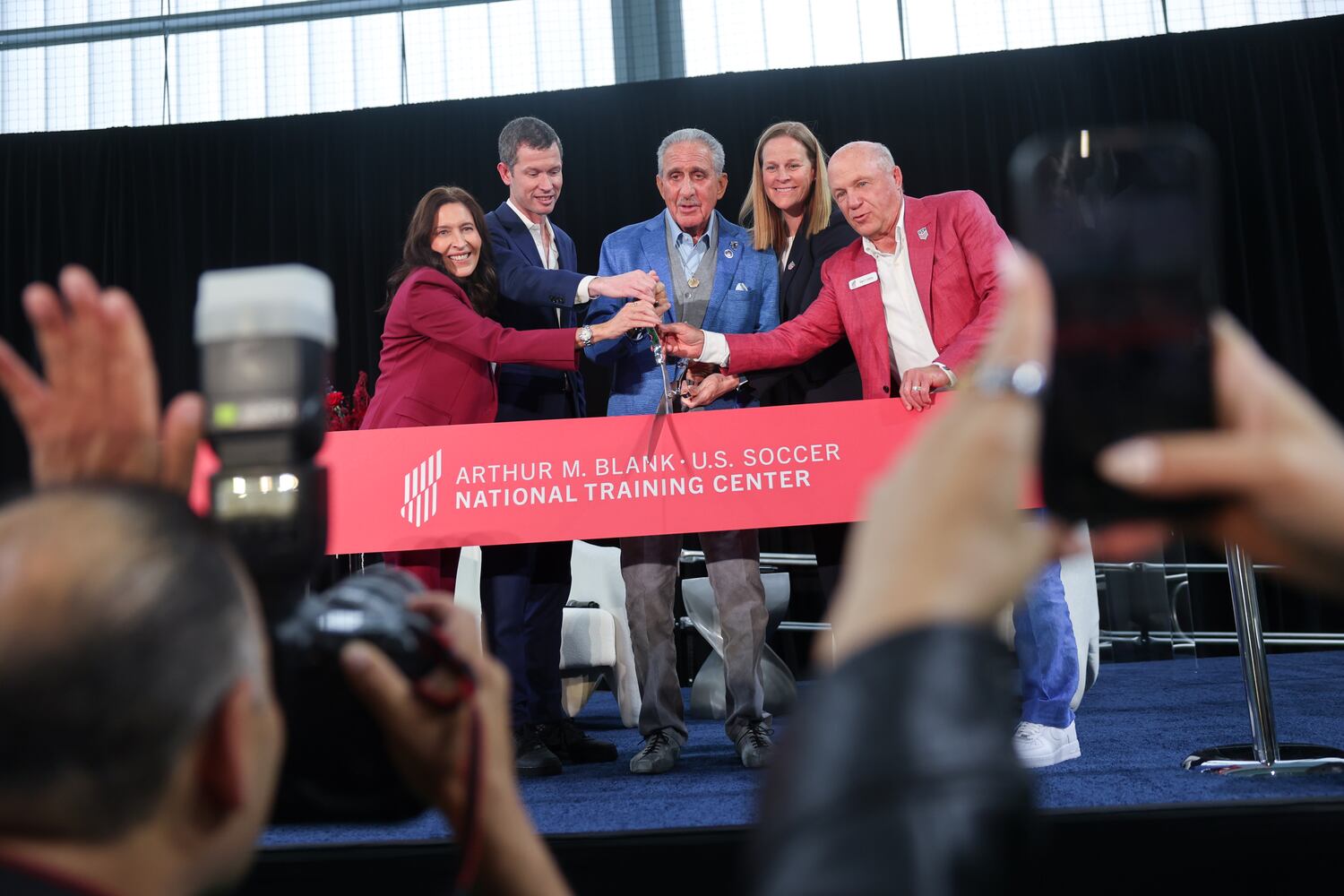 Soccer Center opening