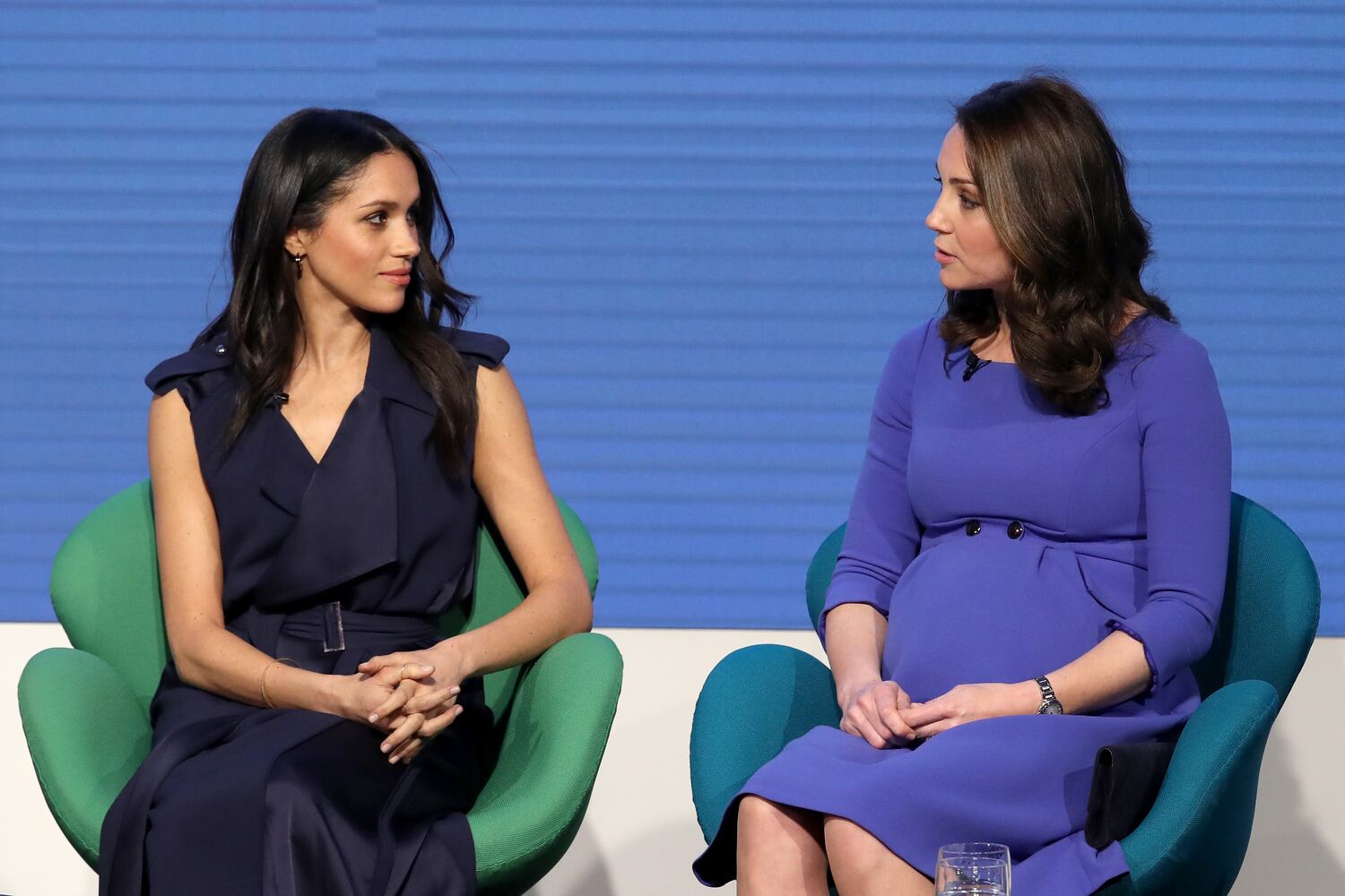 Photos: Meghan Markle appears with royals Harry, Kate, William at first joint engagement