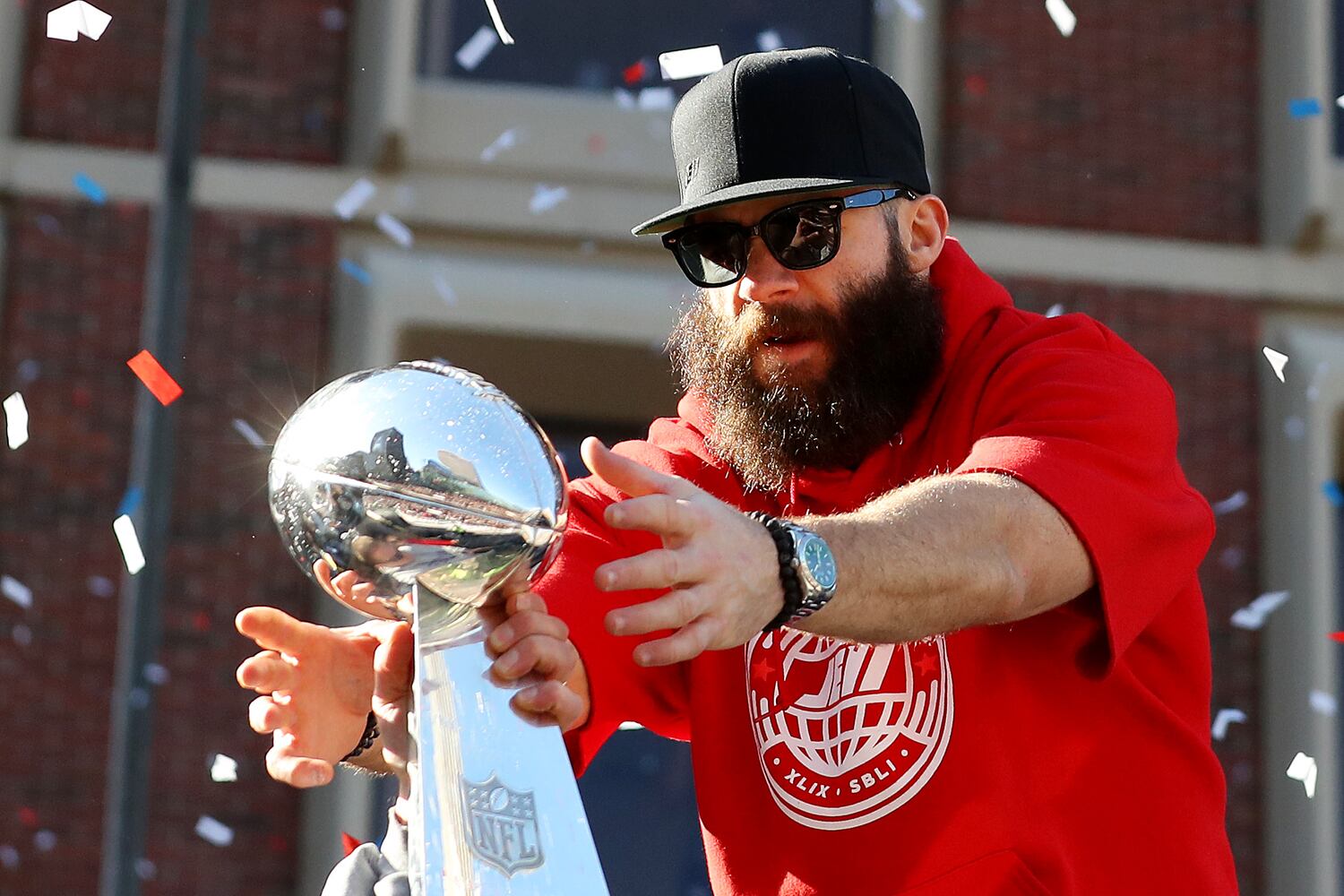 Photos: Patriots celebrate winning Super Bowl