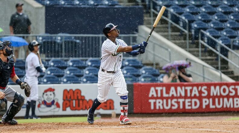 Gwinnett Stripers vs Columbus Clippers. (Photo: Karl L. Moore)
