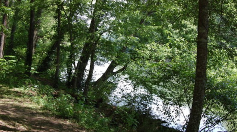 Six people were rescued from the Chattahoochee River by Atlanta firefighters along Cochise Drive north of Paces Ferry Road.