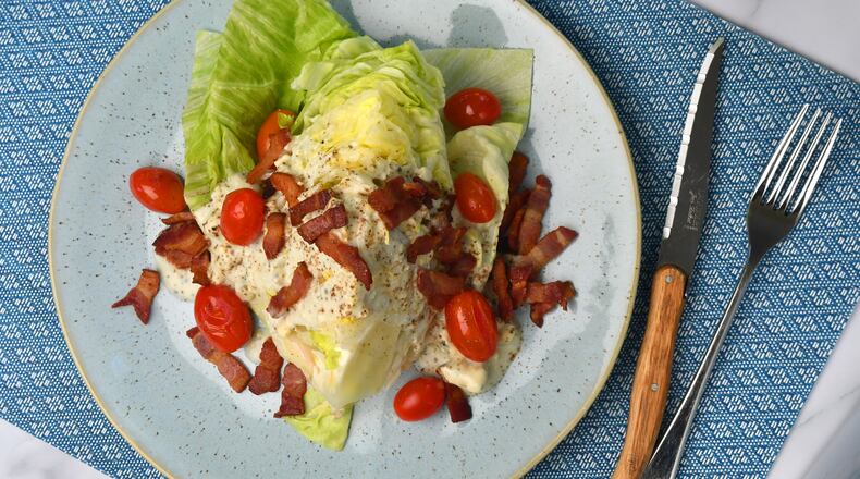 Wedge Salad. (CHRIS HUNT FOR THE ATLANTA JOURNAL-CONSTITUTION)