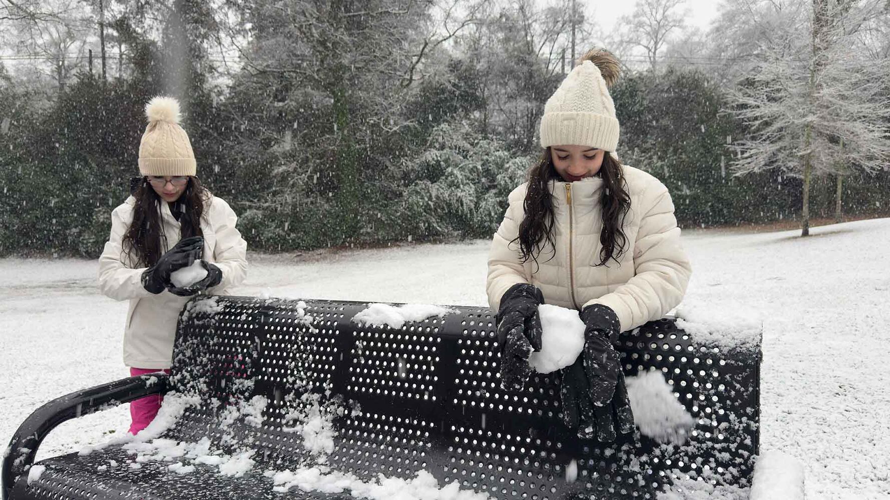 PHOTOS: Georgia's first snowfall of the year
