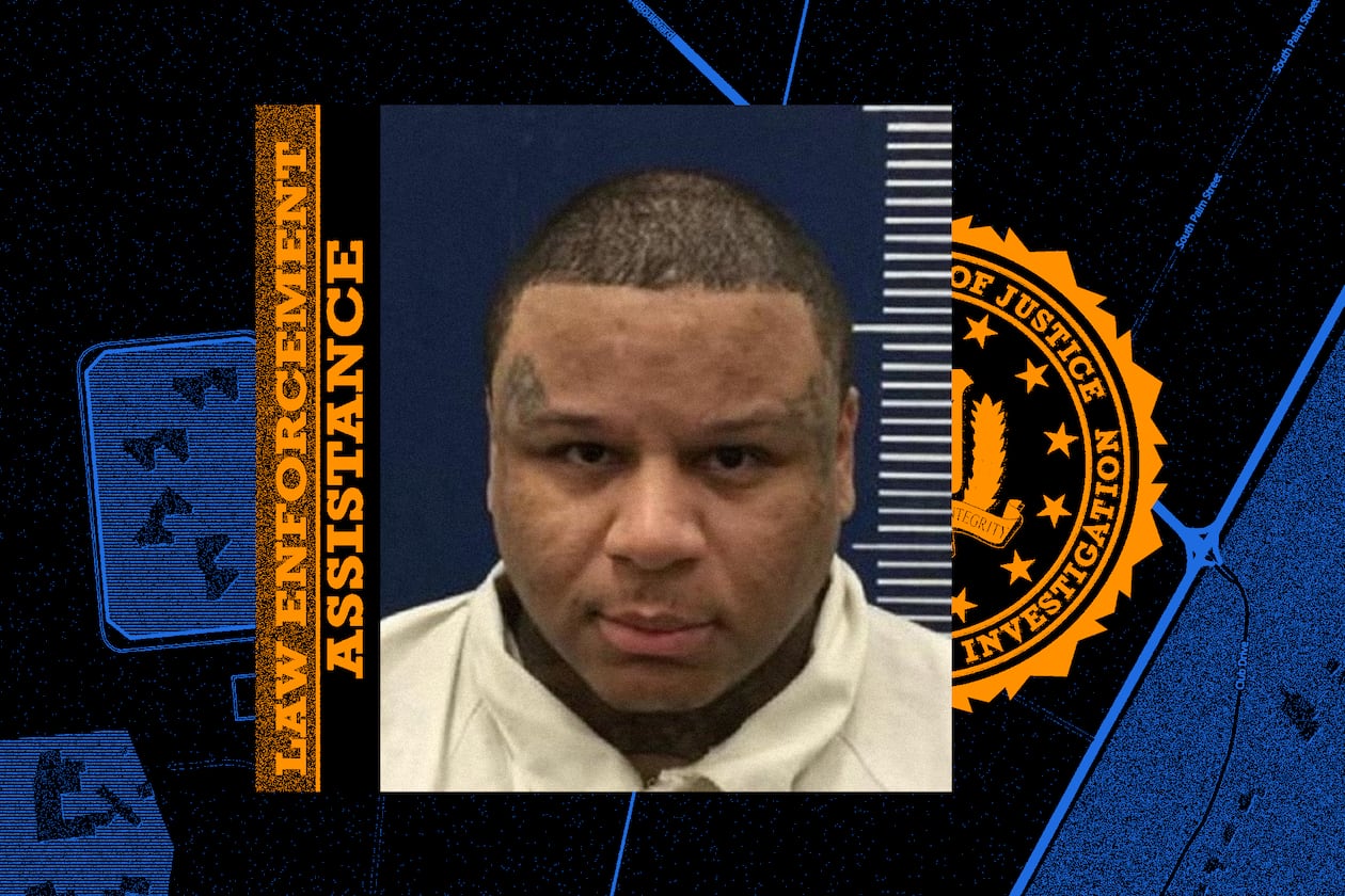 Arthur Lee Cofield Jr., who walked out of a prison camp at Federal Correctional Institution Jesup on May 26, was serving a 30-year sentence, with 18 to serve in prison, after pleading guilty to charges including criminal attempt to commit murder and participation in criminal street gang activity. (Photo Illustration: AJC | Source: File, OpenMaps)