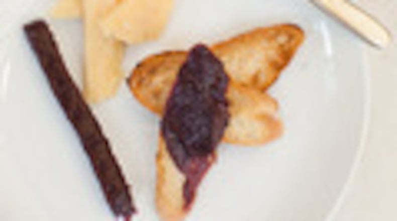 091913inseason_C- Muscadine membrillo (styling by Chef David Bradley ) (photo by Renee Brock / special)