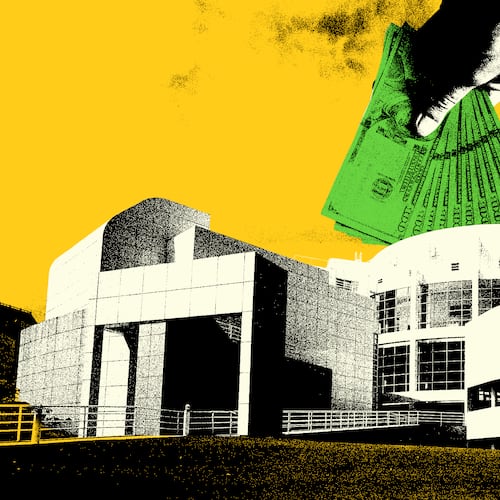 Former High Museum of Art Chief Operating Officer Brady Lum is charged with a single count of theft from an entity that receives federal funds. He is accused of using the museum's money for $600,000 of personal expenses over three to four years. (Photo Illustration: Philip Robibero/AJC | Source: Getty, Pexels)