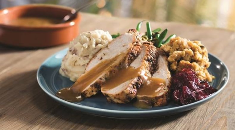 Turkey dinner at Bahama Breeze.