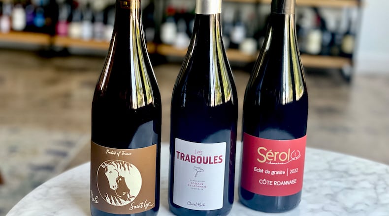 These light- to medium-bodied gamay reds are perfect for slowly cooling weather. Krista Slater for The Atlanta Journal-Constitution