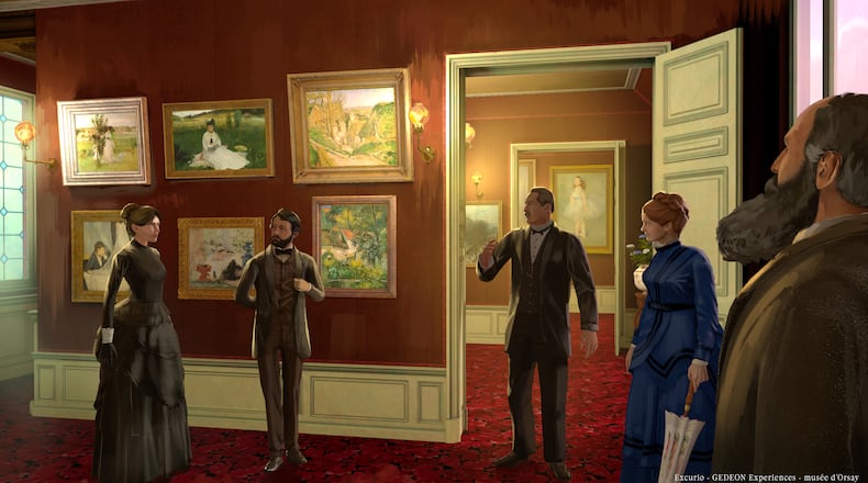 "Tonight With the Impressionists" is a new VR experience at Eclipso Centre off the Atlanta Beltline. It's focused on the first Impresisonist exhibition in Paris in 1874. ECLIPSO