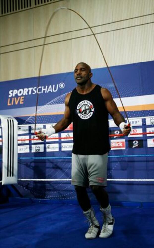 Holyfield wants to go out on top