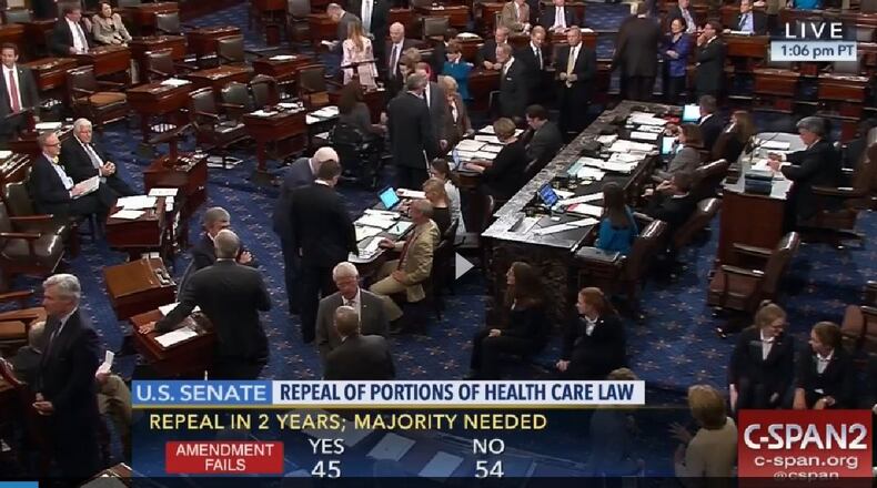 The U.S. Senate is likely to take many votes in the coming days.