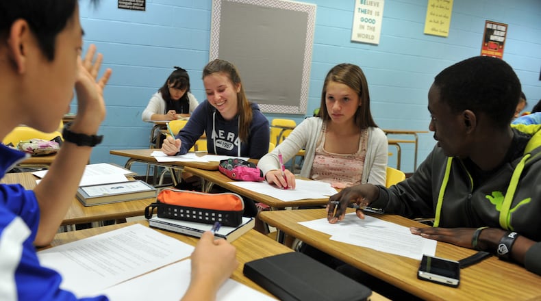 Northview High School in Johns Creek was listed as the highest-ranked metro Atlanta high school in the year's state report card.