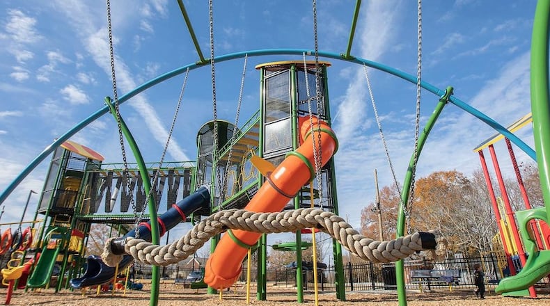 Children at the Elizabeth Porter Park have plenty of options to occupy their time.
Photo: Courtesy of city of Marietta / Kelly Huff