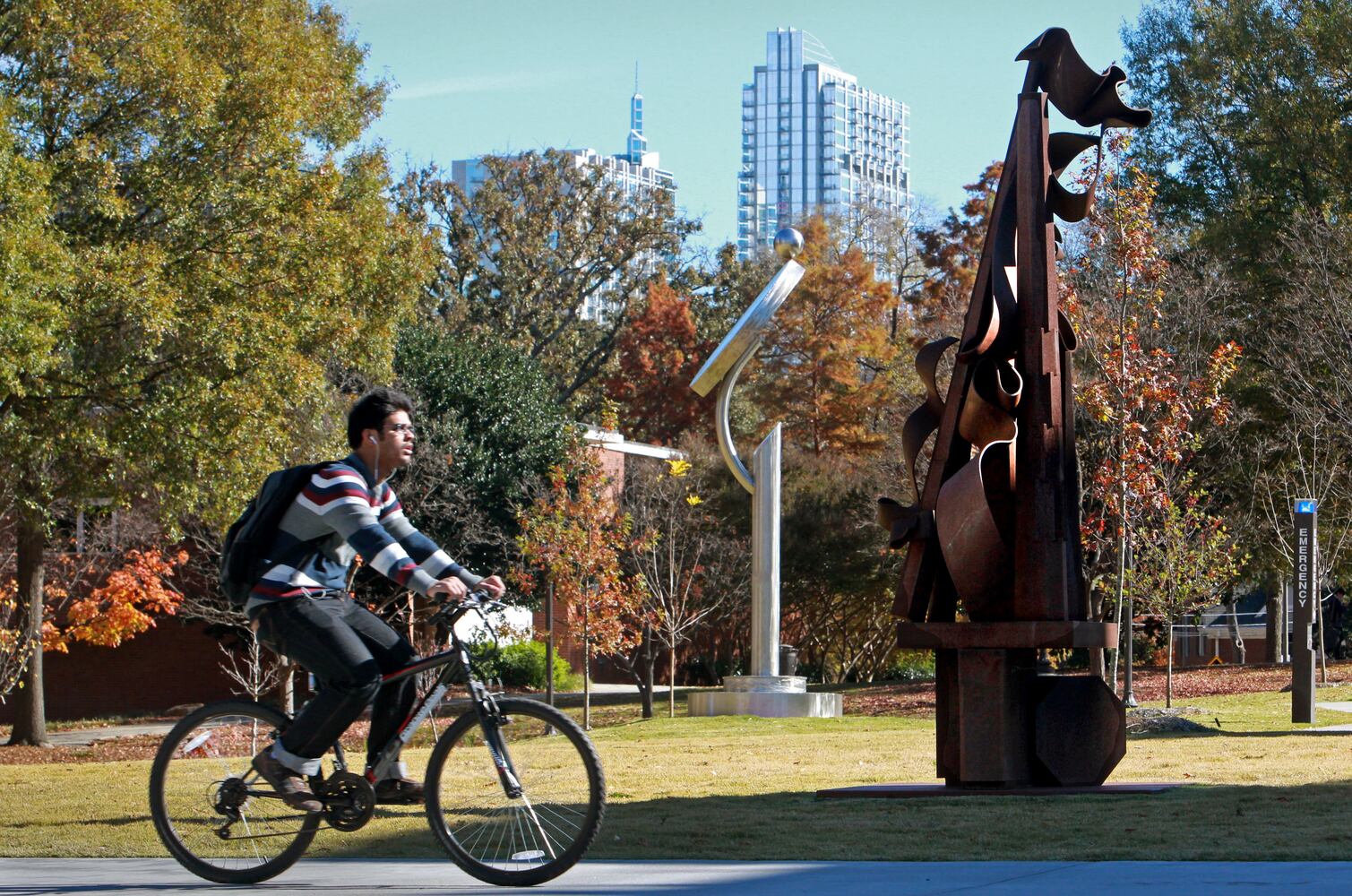 Georgia Tech sculptures