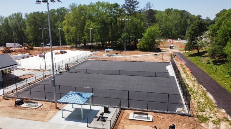 Johns Creek recently adopted additional park facility rental fees for outdoor basketball courts, futsal courts and sand volleyball courts. (Courtesy City of Johns Creek)