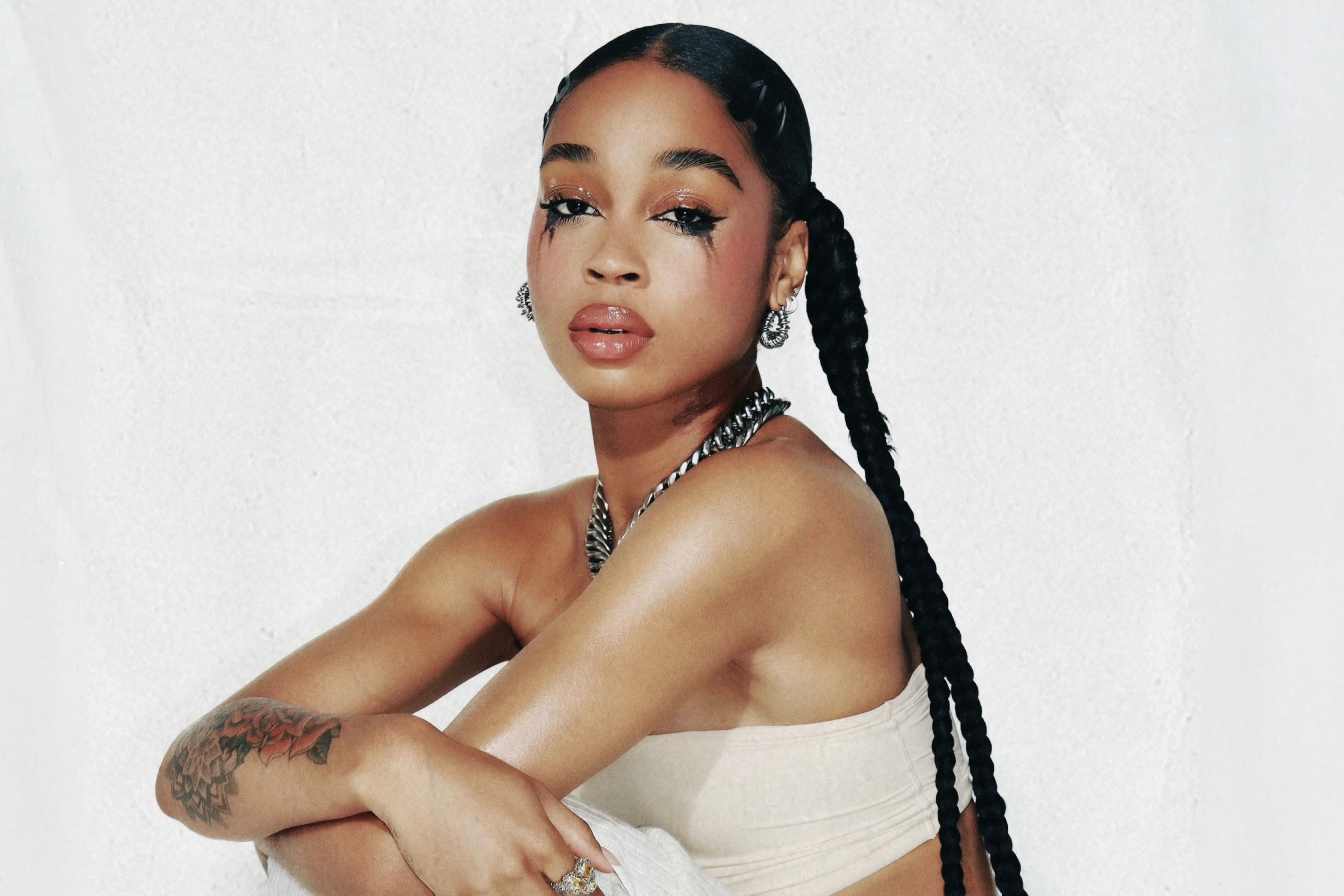 Atlanta-based artist SadBoi has dropped two albums, signed with LVRN and received a co-sign from Drake. She won a 2025 Juno Award for best dance recording. (Courtesy of Edwig Henson)