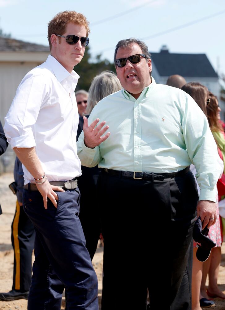 Royal visits state's storm-damaged coastline, May 14, 2013.