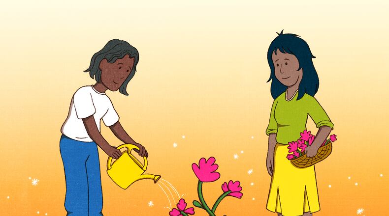 The healthiest friendships are nurtured over time, offering support through life's challenges while helping us grow into our best selves. (Illustration: Suejee Lee for the AJC)
