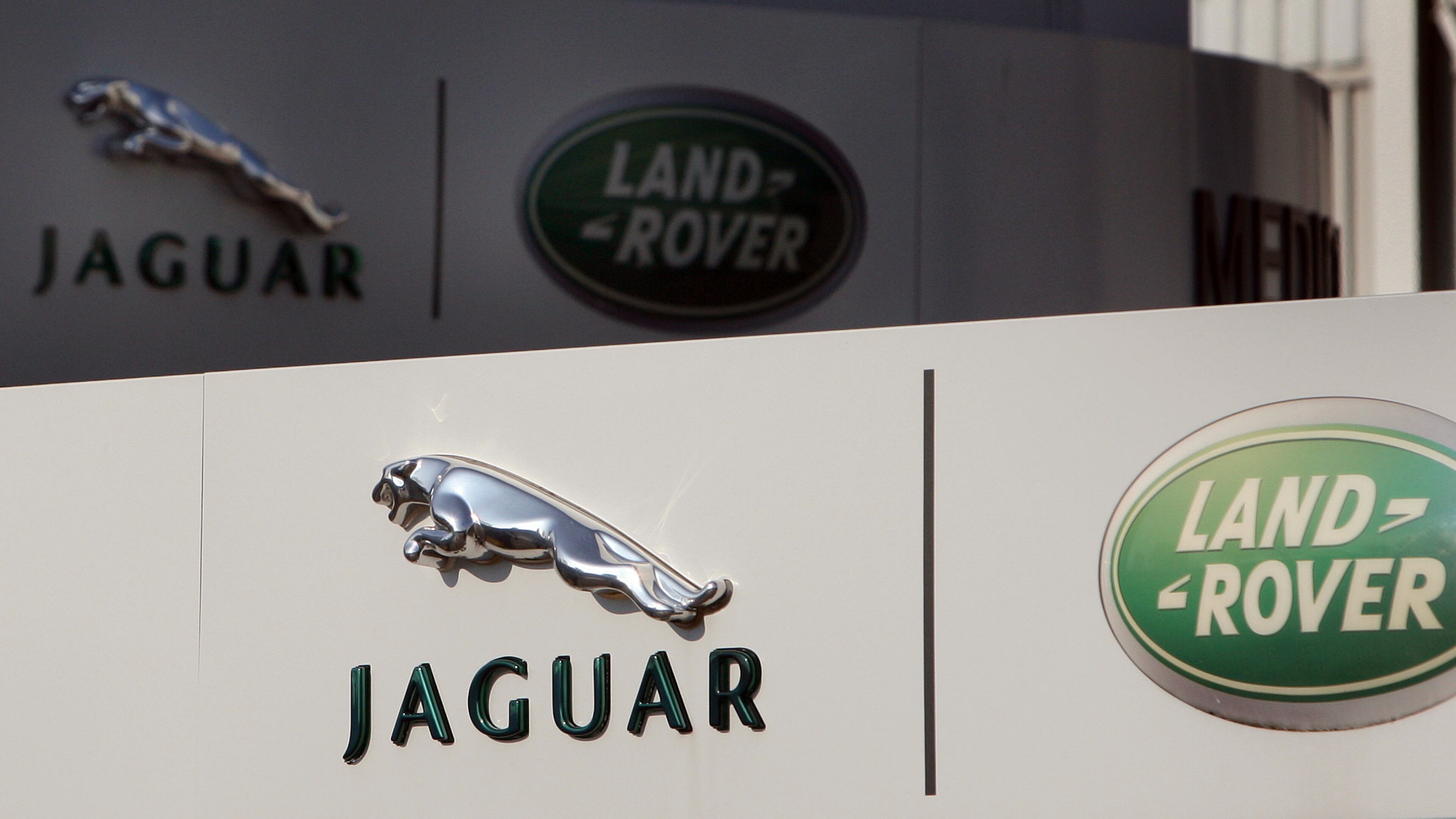General view of the Jaguar Land Rover Halewood Operations Plant, Halewood, Liverpool, England, Feb. 3, 2011. (Dave Thompson/PA via AP)