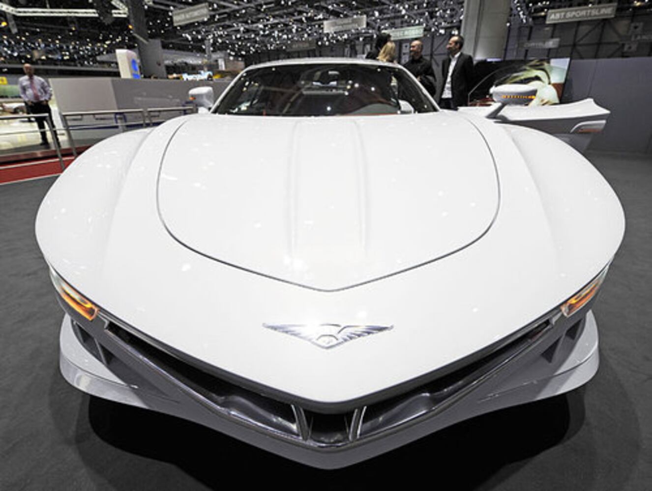 High-tech luxury cars at 2010 Geneva Motor Show
