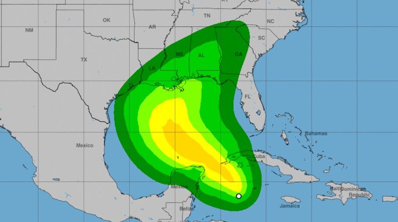 Tropical Storm Zeta formed early Sunday off the coast of Cuba, becoming the earliest named 27th Atlantic storm recorded in an already-historic hurricane season.