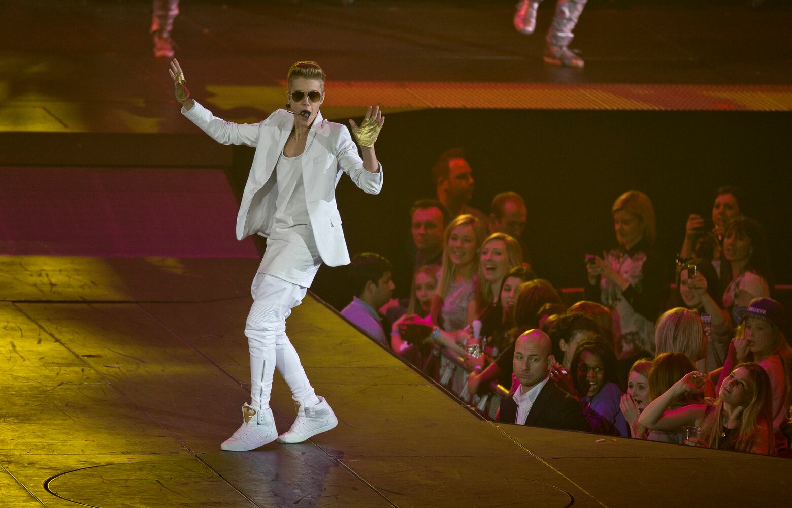 Justin Bieber at O2 in London